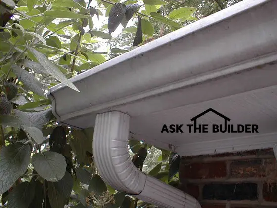 Paint Aluminum Gutters - Wash Well First! | AsktheBuilder.com