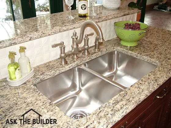 undermount kitchen sink