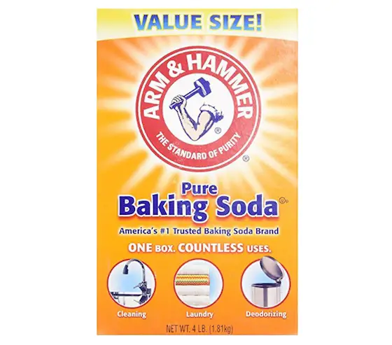 baking soda box