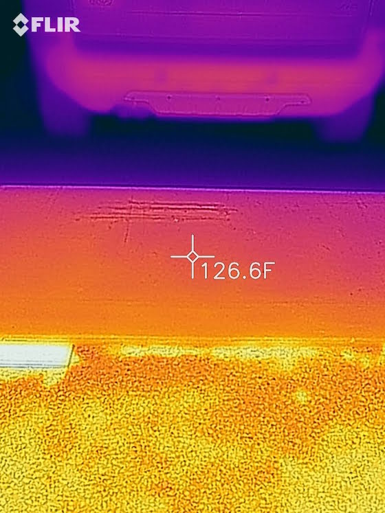 infrared concrete slab