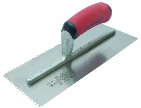 notched trowel