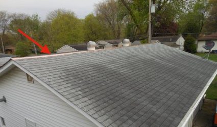 black roof streaks