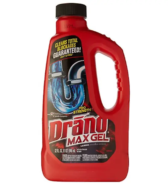 Drano Max Gel bottle