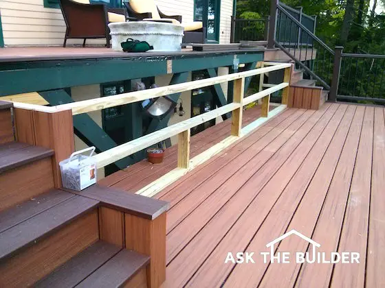 deck bench seat