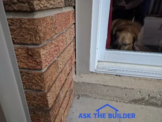 Sliding Door Leak Repair