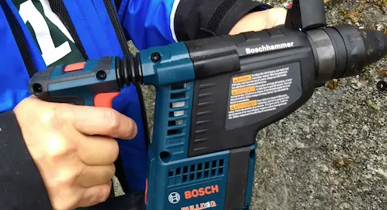 bosch bulldog hammer drill vibration damper