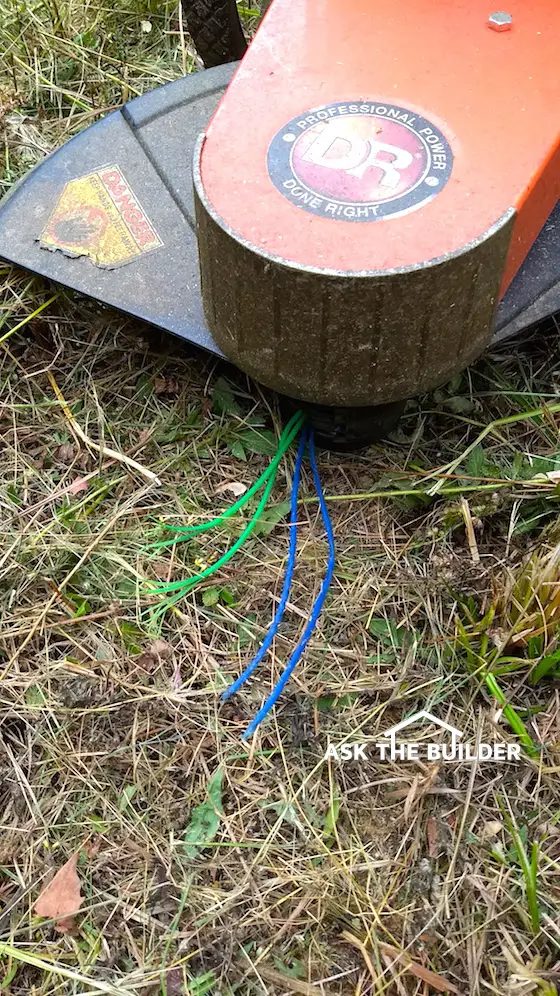 dr string trimmer cutting head