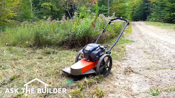 string mower