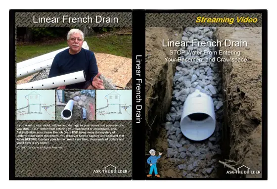 Linear French Drain Streaming Video