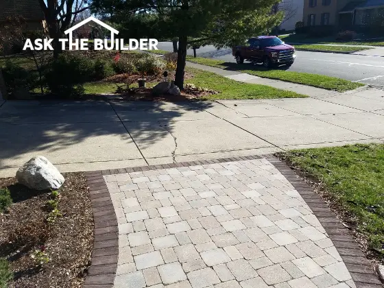 concrete drive vs pavers