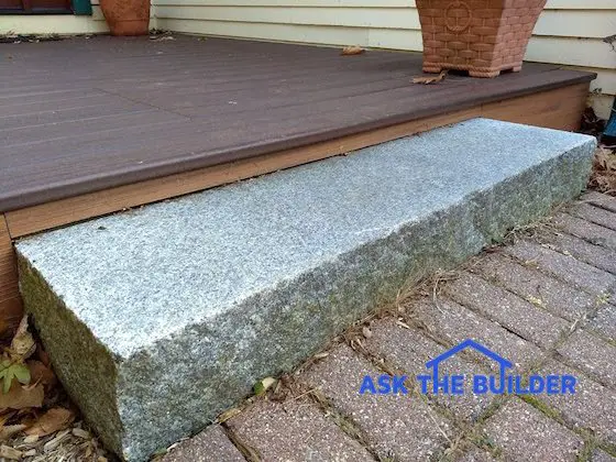 Granite Stone Step