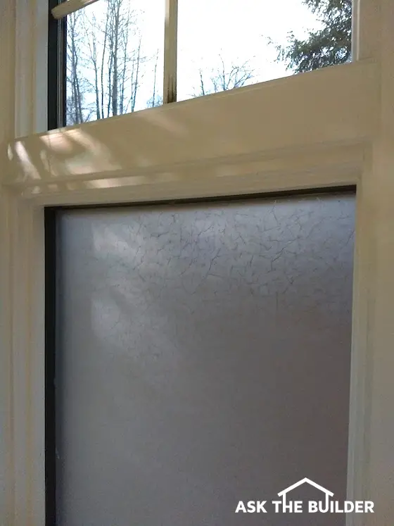 bathroom privacy window film
