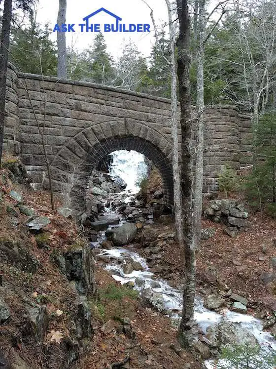 Waterfall Bridge Acadia