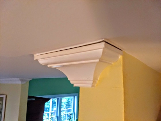 Crown Molding Gap Ceiling