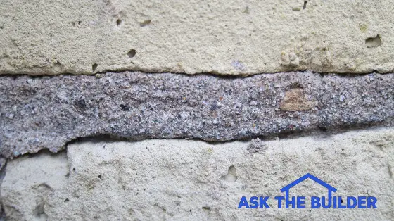 mortar joint