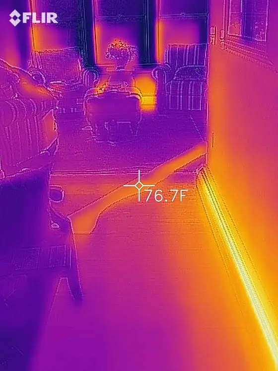 thermal image sunbeam