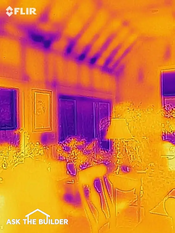 heat loss photo thermal image flir