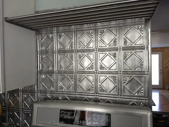 Metal Backsplash - Chandra Lockey