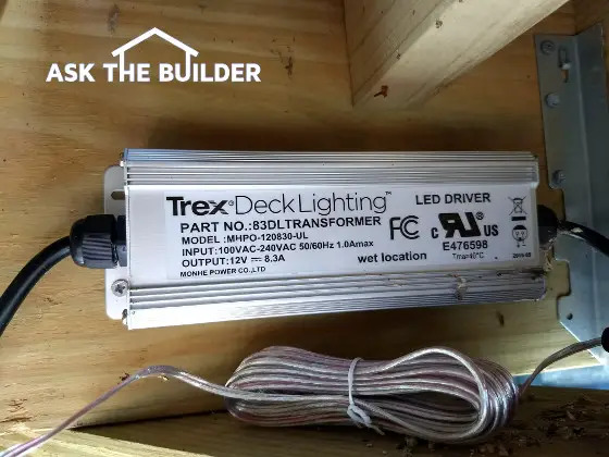 Trex Low Voltage Transformer