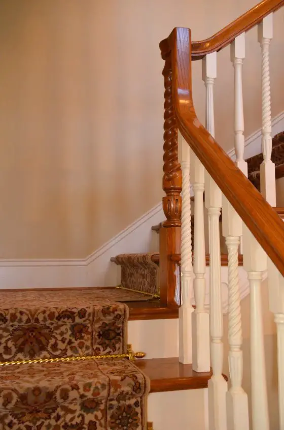 Staircase Landing Newel Post