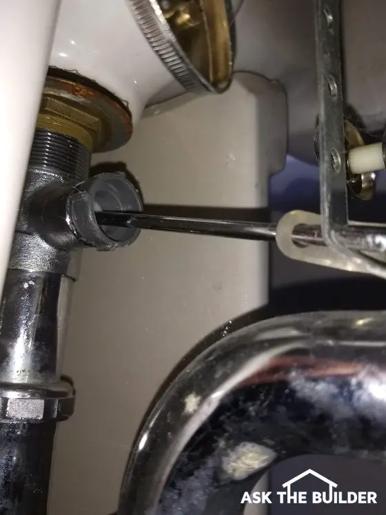 Bathroom Sink Stopped