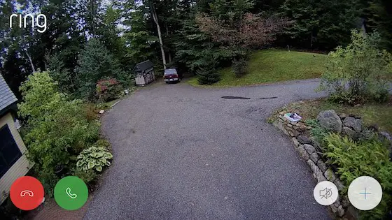 Tim's driveway from Ring camera
