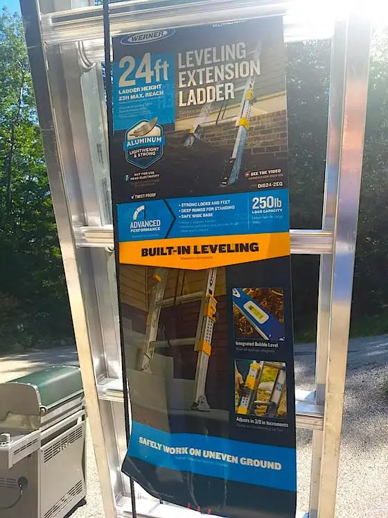 werner aluminum leveling extension ladder Ask the Builder