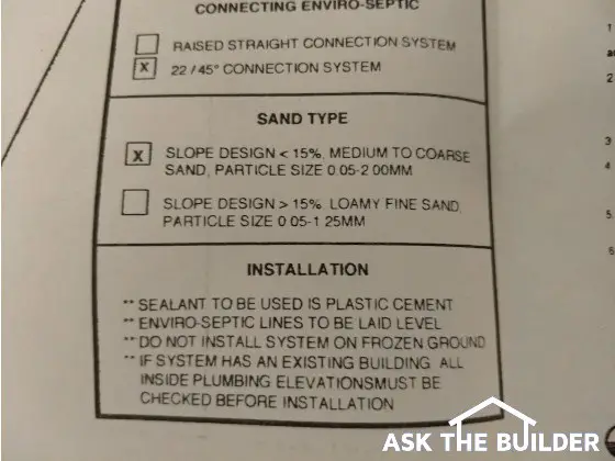 septic tank design