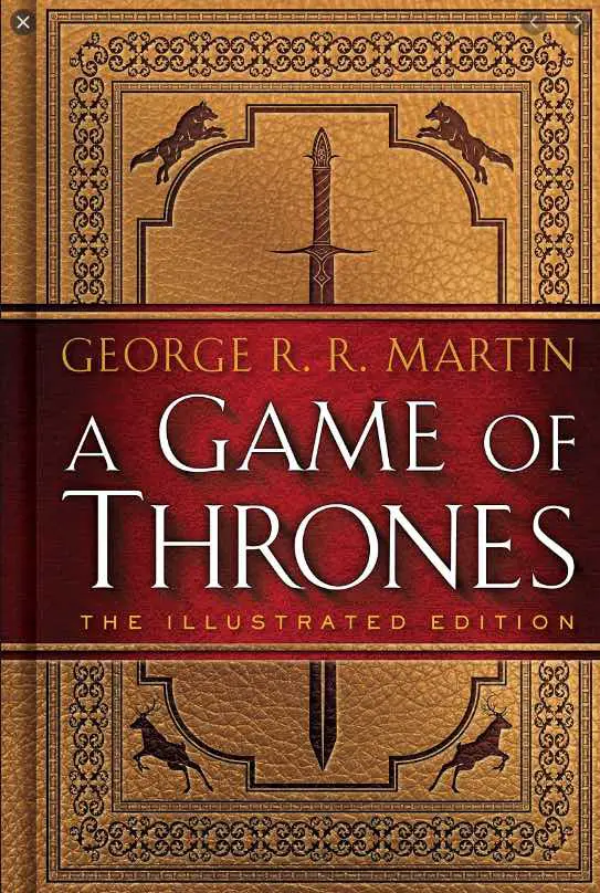 game of thrones book cover