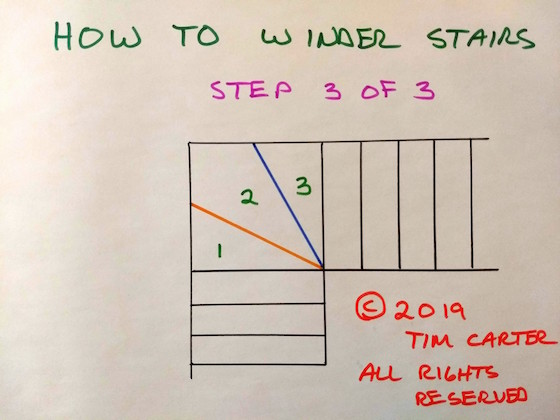how to winder stairs