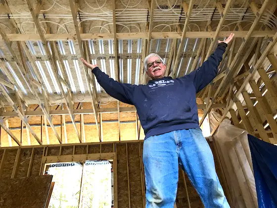 floor truss framing with Tim