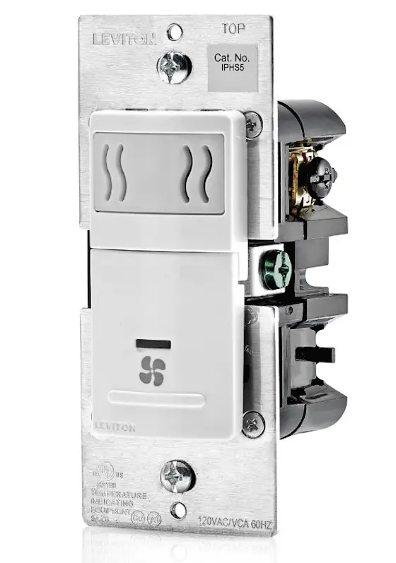 leviton humidity fan switch