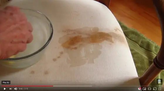 Clean Upholstery Stains