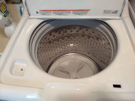 ge top load washer