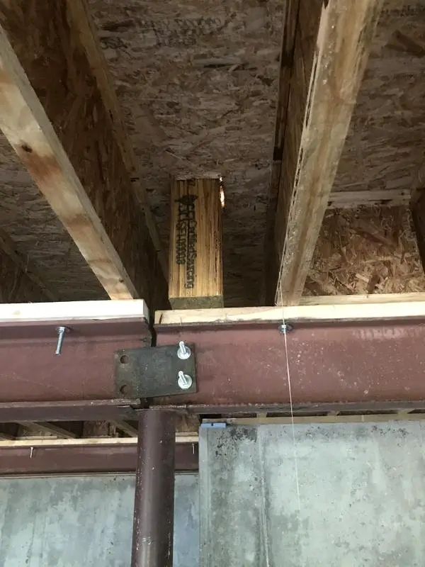 Jason I-beam support post