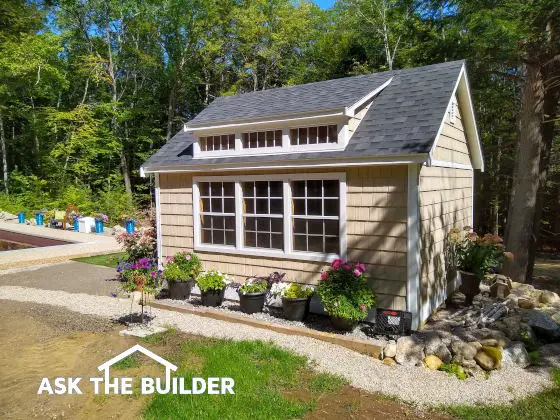 Should A Shed Look Like The House?