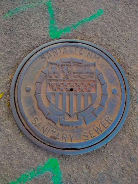 Santa Fe, NM Sanitary Sewer Lid