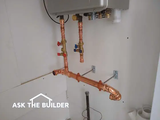 installation noritz boiler