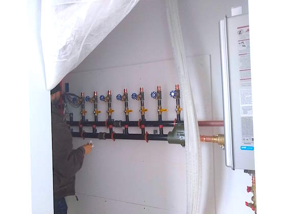 installation noritz boiler