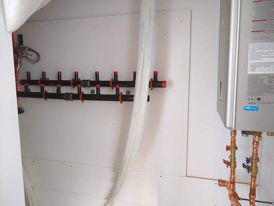 installation noritz boiler