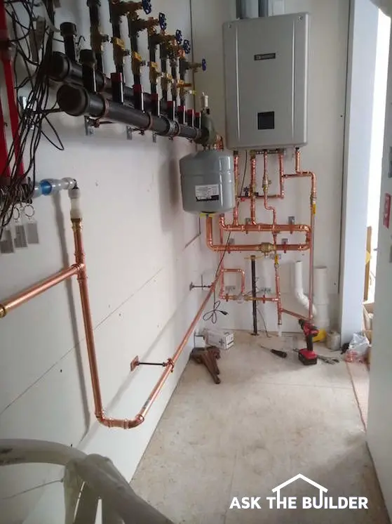 installation noritz boiler