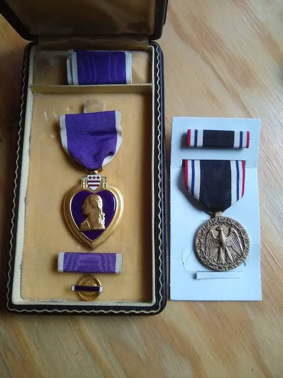 Dad's Purple Heart