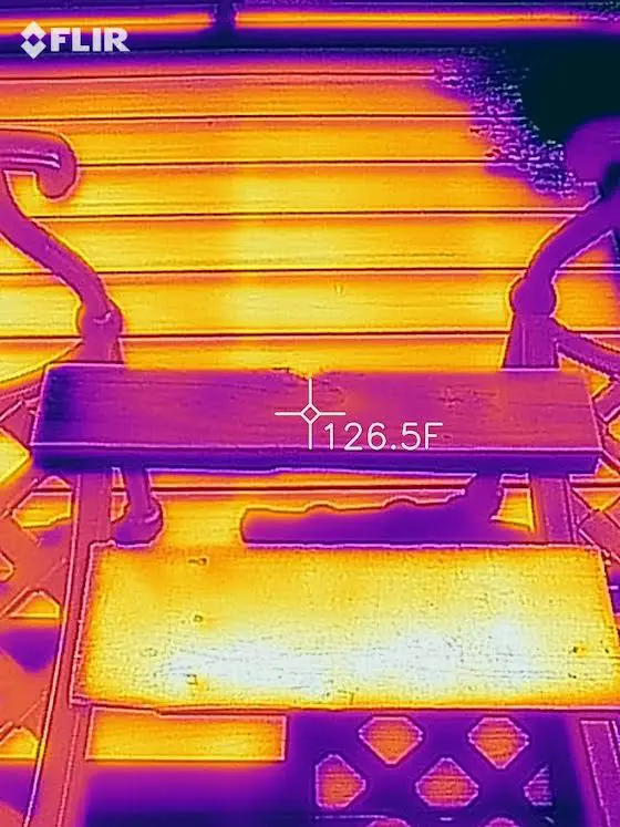 infrared treated lumber photo