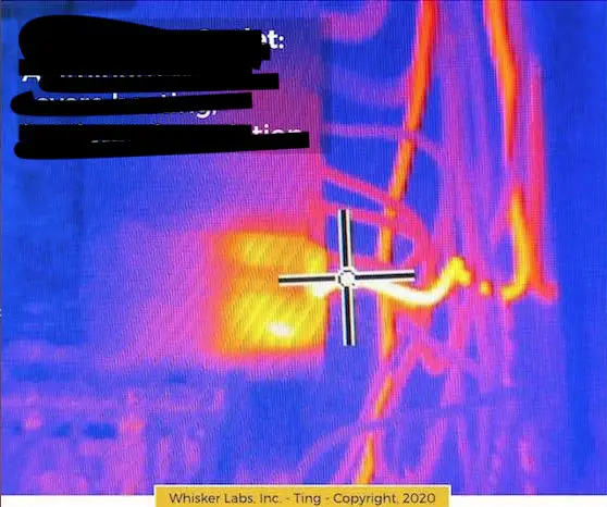 Thermal image Whisker Labs