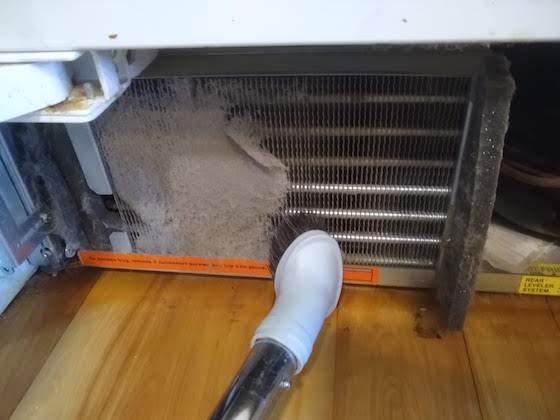 refrigerator condenser coil