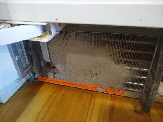 refrigerator condenser coil