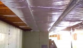 Insulate Basement Ductwork