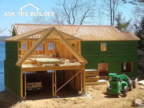 Garage Planning - House Under Construction