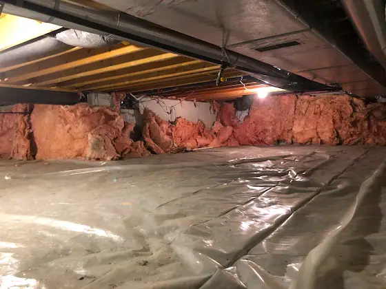 crawlspace wall insulation