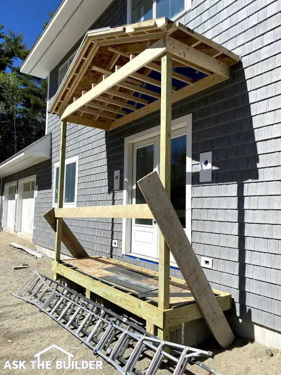 Front Porch Construction